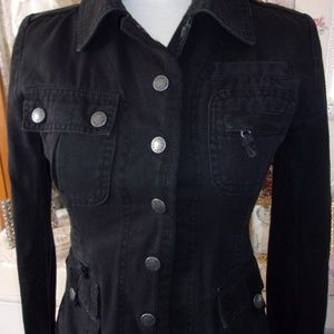 CLEARANCE PRICE Black Denim Jacket